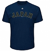 Japan Baseball Majestic 2017 World Baseball Classic Wordmark T-Shirt Navy,baseball caps,new era cap wholesale,wholesale hats